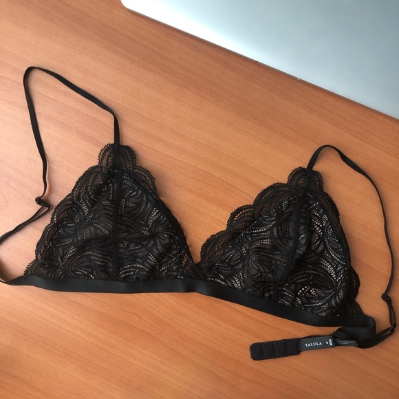 Size M Talula Semi-See-Through Lace Bralette - Picture 2 of 8